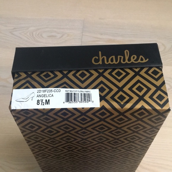 Charles by Charles David Embroidered design Angelica Shoes 8.5 m NEW IN BOX - Picture 10 of 11